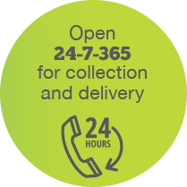 EcoSpeed 24/7 Couriers, 365 days a year