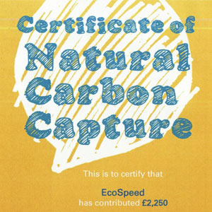 Certificate of Natural Carbon Capture 2014