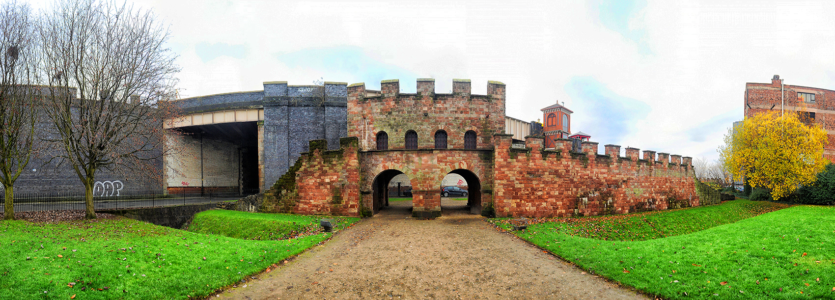 Mamucium Roman Fort, Castlefield Urban Heritage Park Manchester