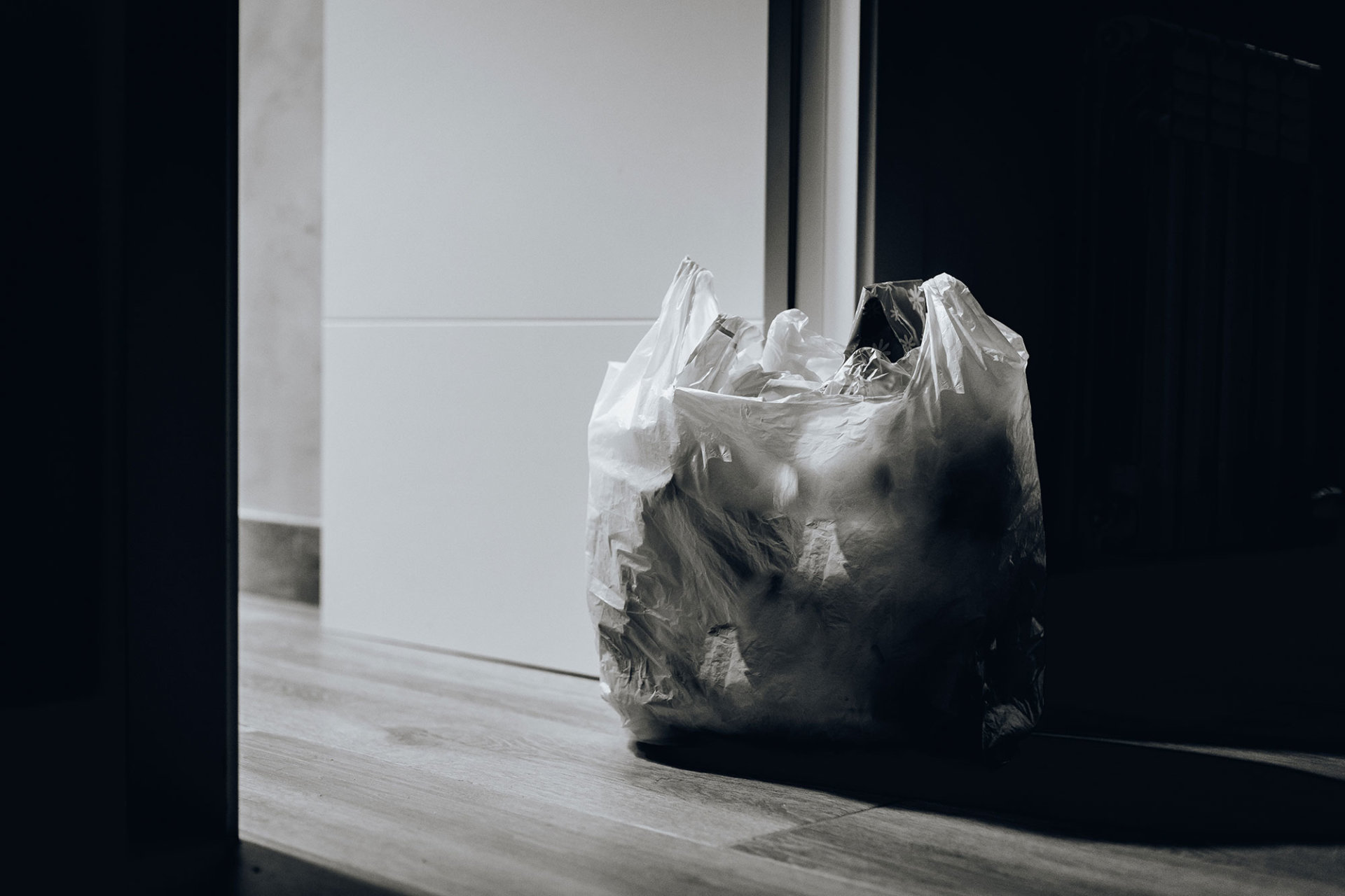 Cut down on single use carrier bags