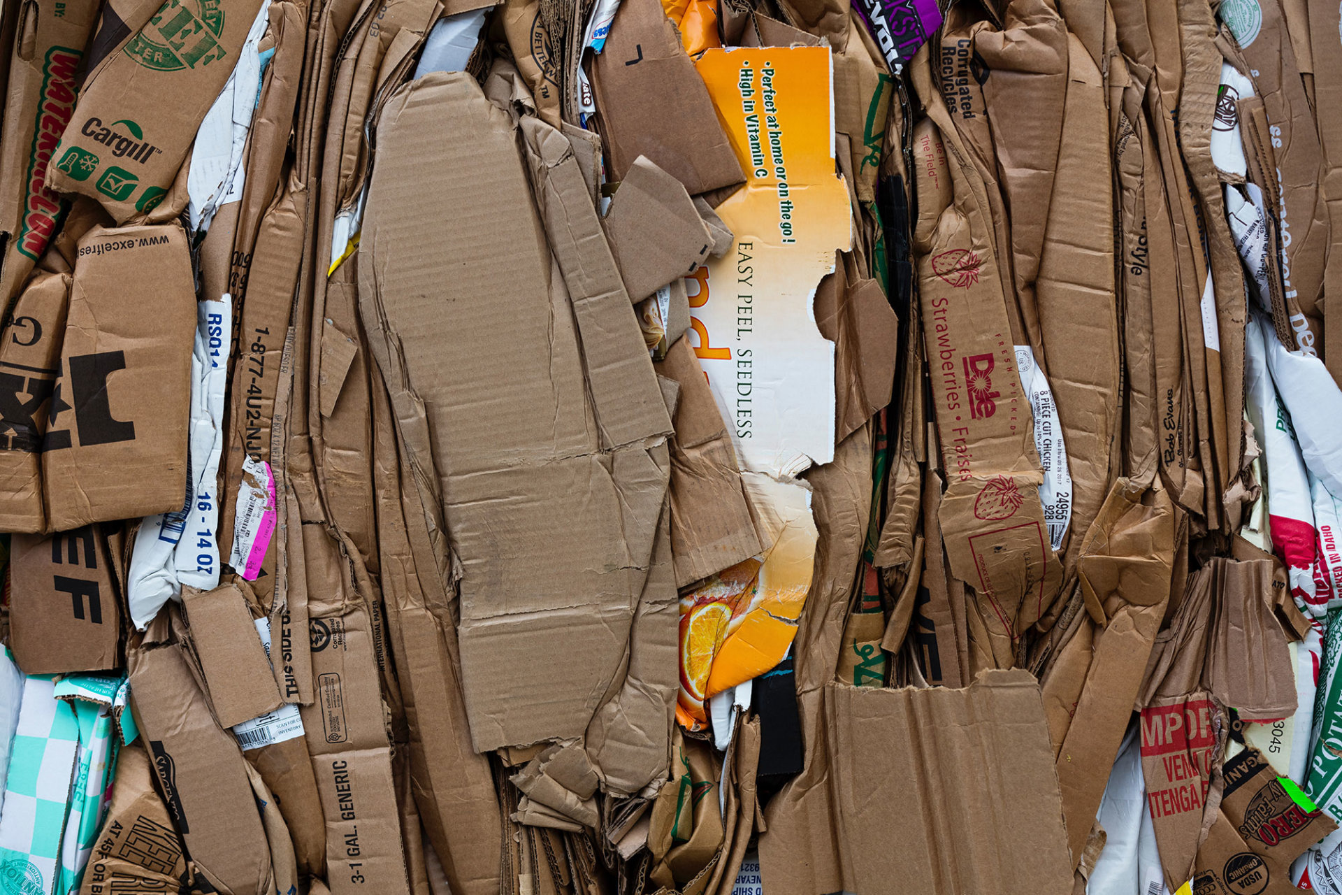 Switch to recycled paper and cardboard products