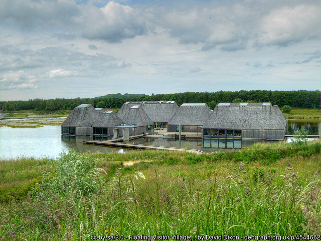 Brockholes Nature Reserve Floating Visitor Village