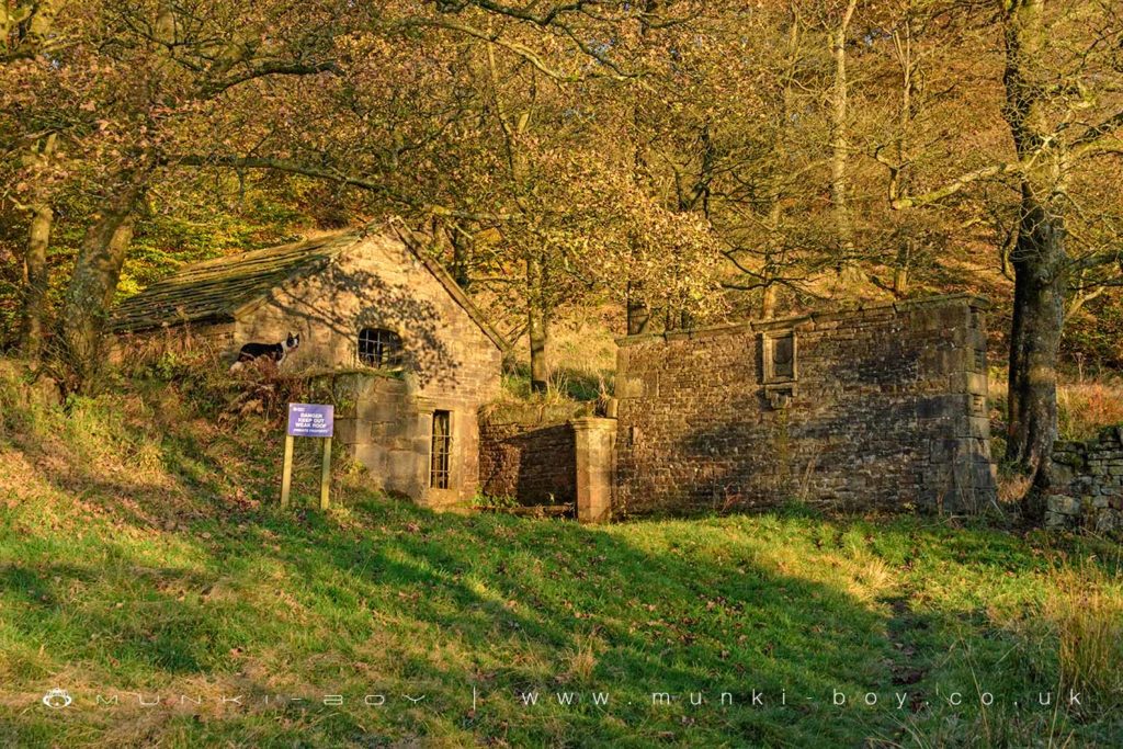 The well house standing at Hollinshead Hall