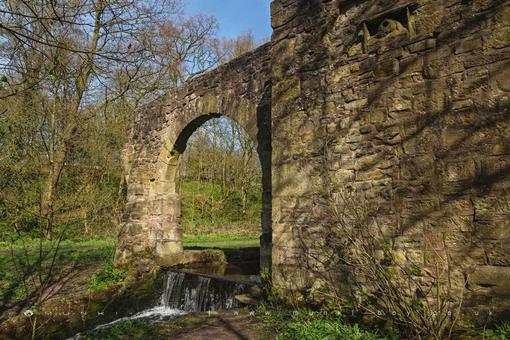 The single arch and turret of Worden folly